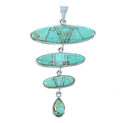 Sterling Silver and Turquoise Pendant PX23948