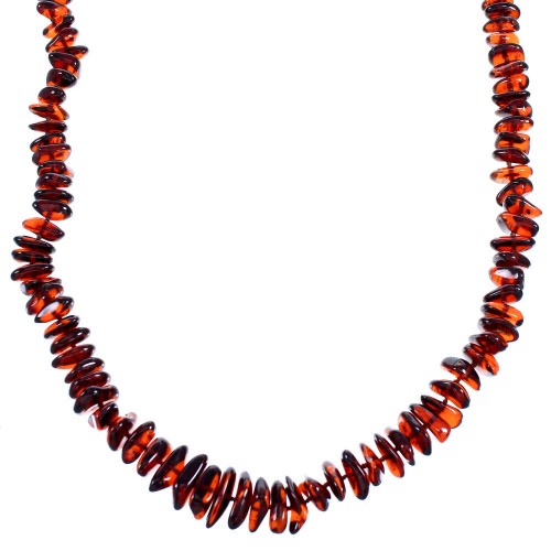 Amber Southwest Bead Necklace LX114426