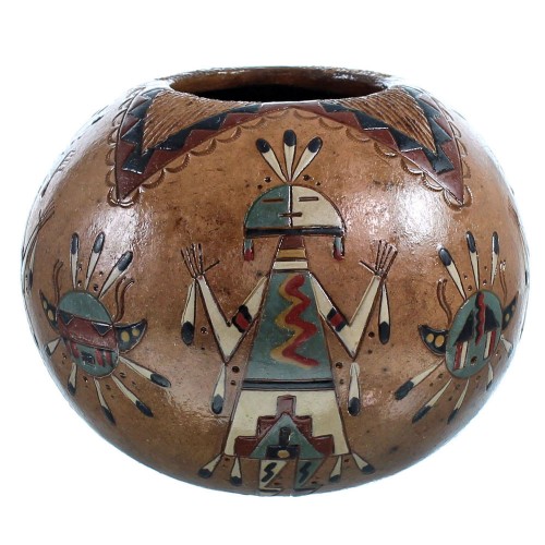 Native American Miniature Sun Pot ZX116953