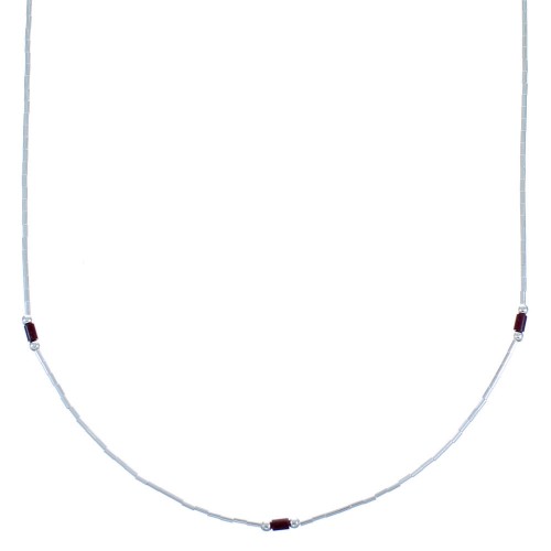 Hand Strung Liquid Silver & Sugilite 17" Necklace Jewelry DX117802