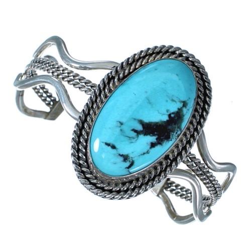 Navajo Turquoise and Sterling Silver Cuff Bracelet CB118149