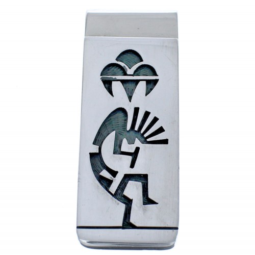 Hopi Kokopelli Sterling Silver Money Clip BX120258