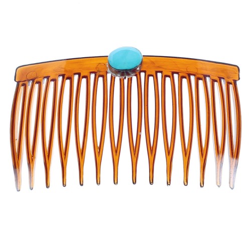 Turquoise Stone Navajo Hair Comb BX120610