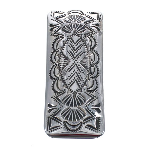 Sterling Silver Native American Money Clip AX121490