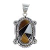 Southwest Multicolor Sterling Silver Pendant YX70755