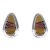 Southwestern Multicolor Sterling Silver Post Earrings WX71572
