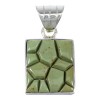 Turquoise Sterling Silver Southwest Pendant YX73885