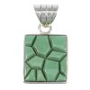 Turquoise Sterling Silver Southwestern Pendant YX73888