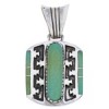 Turquoise Sterling Silver Jewelry Pendant MW75208