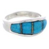 Sterling Silver Southwest Opal And Turquoise Ring Size 8-3/4 CX50627