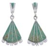 Turquoise And Sterling Silver Earrings EX31809