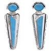 Turquoise Inlay Jewelry Southwest Earrings PX32185