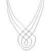 Stunning Liquid Sterling Silver Basket Weave Necklace LS45P