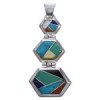 High Quality Multicolor Inlay Pendant Jewelry PX29342