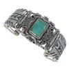 Genuine Sterling Silver Jewelry Turquoise Southwest Bracelet FX27507