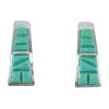 Turquoise Sterling Silver Southwestern Earrings YX52905