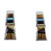 Southwestern Multicolor Sterling Silver Earrings YX52997