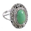 Turquoise Silver Southwestern Jewelry Ring Size 6-3/4 YX73770