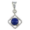 Southwest Lapis And Genuine Sterling Silver Pendant YX67250