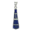 Southwestern Sterling Silver Lapis Opal Pendant YX70308