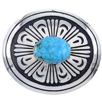 Men's Single Stone Belt Buckles