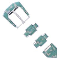 Turquoise Ranger Belt Buckles