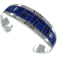 Lapis Inlay Bracelets