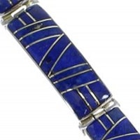 Lapis Link Bracelets