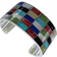 Multicolor Inlay Bracelets