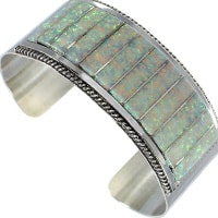 Opal Inlay Bracelets