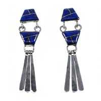 Lapis Dangle Earrings