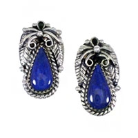 Lapis Tear Drop Earrings