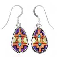 Multicolor Hook Earrings