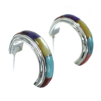 Multicolor Hoop Earrings