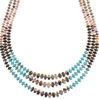 Multicolor Bead Necklaces