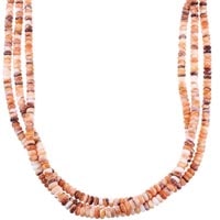 Oyster Shell Bead Necklaces