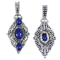 Lapis Reversible Pendants