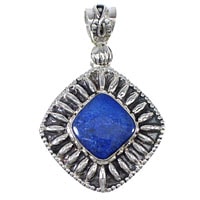 Lapis Single Stone Pendants