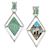 Men's Reversible Pendants