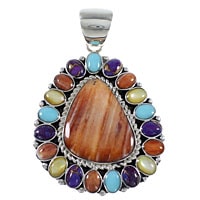 Multicolor Stone Pendants