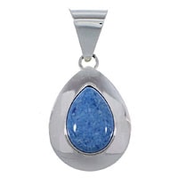 Sterling Silver Single Stone Pendants