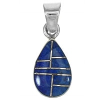 Lapis Tear Drop Pendants