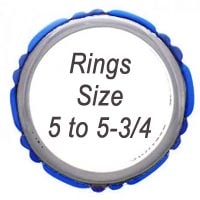 Lapis Rings Size 5 to 5-3/4