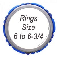 Lapis Rings Size 6 to 6-3/4