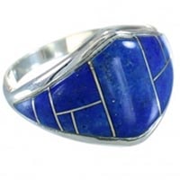 Lapis Inlay Rings