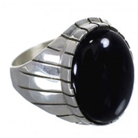 Onyx and Jet Rings