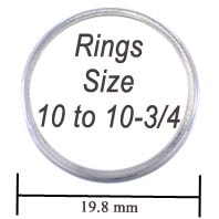 Ring Size 10 to 10-3/4